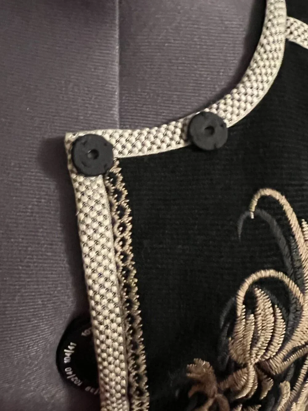 Johnny Was Embroidered Sweater Tunic - Picture 9 of 16